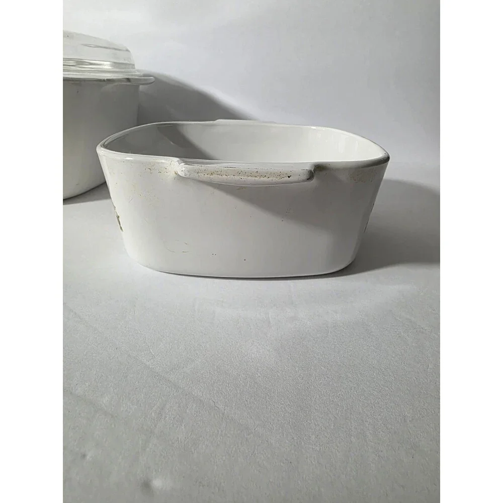 Vtg Corning Ware Spice of Life Casserole Set 2-Pc w Lids A-5-B & A-1 1/2-B